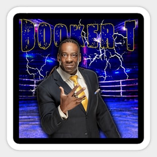 BOOKER T Sticker